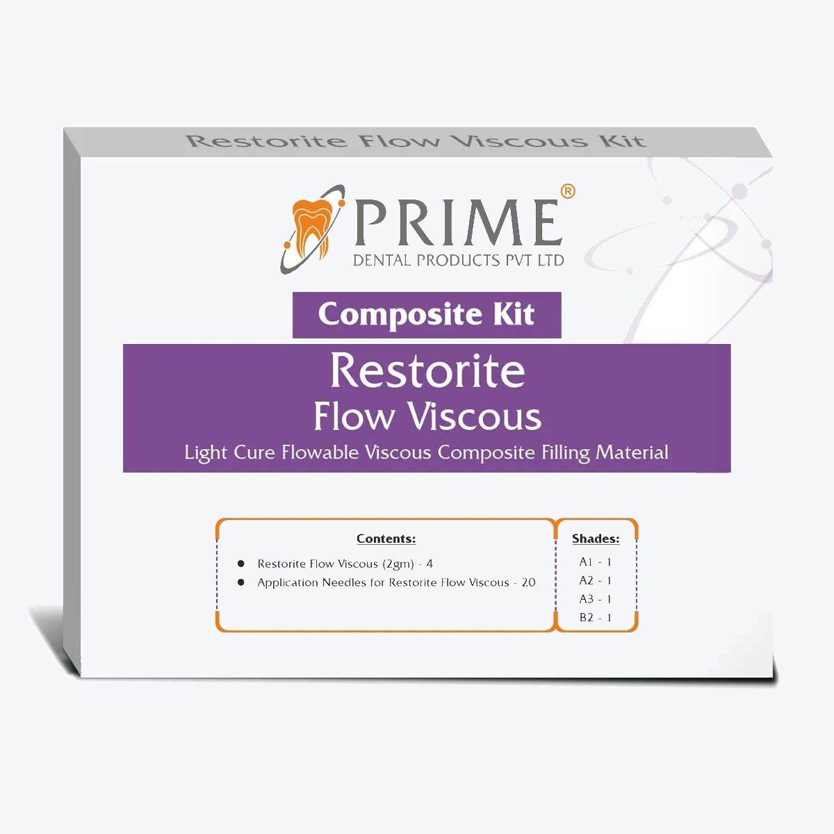 Prime Dental Restorite Flow Viscous Kit
